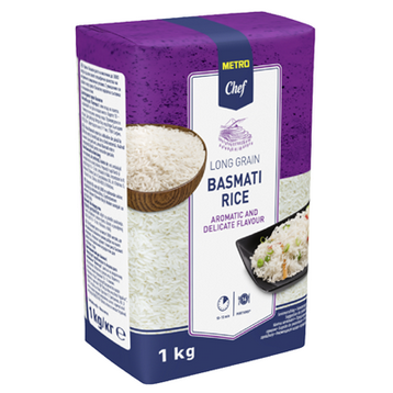 METRO Chef Basmati Reis - 1 x 1 kg Packung