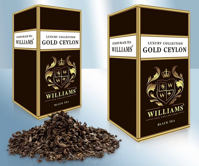 Black tea Luxury Gold Ceylon, 150g/Чай черный Лакшери Голд Цейлон, 150g