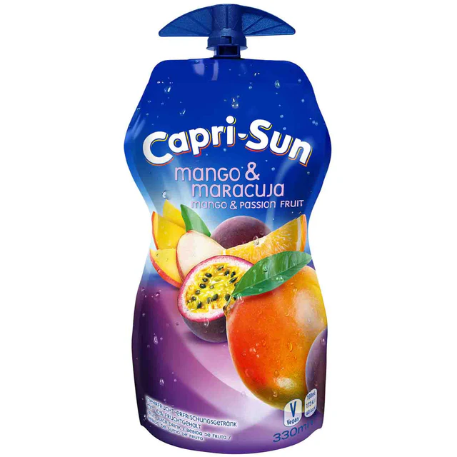 Drink "Capri-Sun", Mango passion fruit, 330ml/Напиток "Capri-Sun", Манго, маракуйя, 330мл