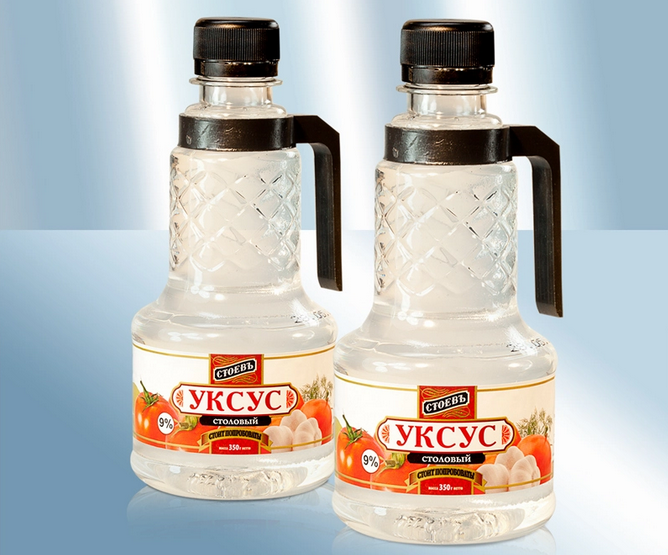 Vinegar 9%, 350g/Уксус столовый 9%, 350g