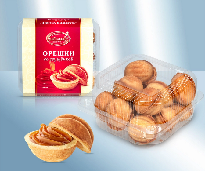 Fine pastries, 310g/Печенье "Орешки", 310г