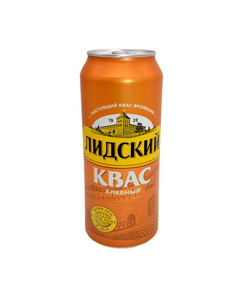 Kwas Lidskij Hlebnij 0,45L Dose DPG - Квас Лидский хлебный 0,45л. DPG