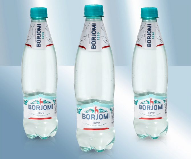 Mineral water "Borjomi" PET, 500ml/Вода минеральная "Borjomi" PET, 500мл