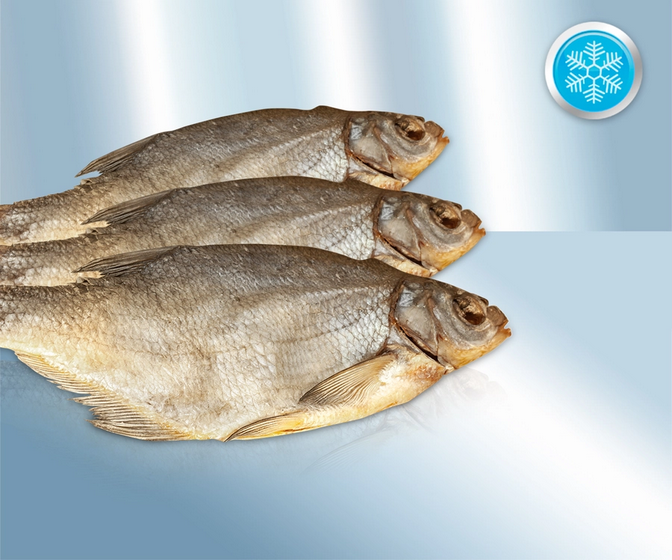 Crucian carp dried 1 pc. , ~ 140- 160 g. / Карась потрошеный, вяленый, 1 pc.  ~ 140-160 g.