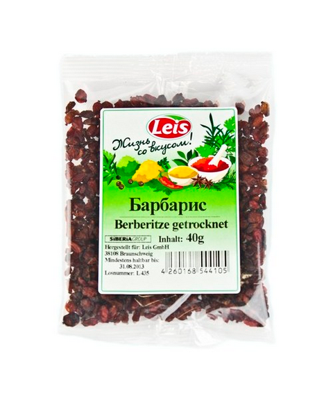 Barbaris getrocknet 40g Leis - Барбарис 40г Leis
