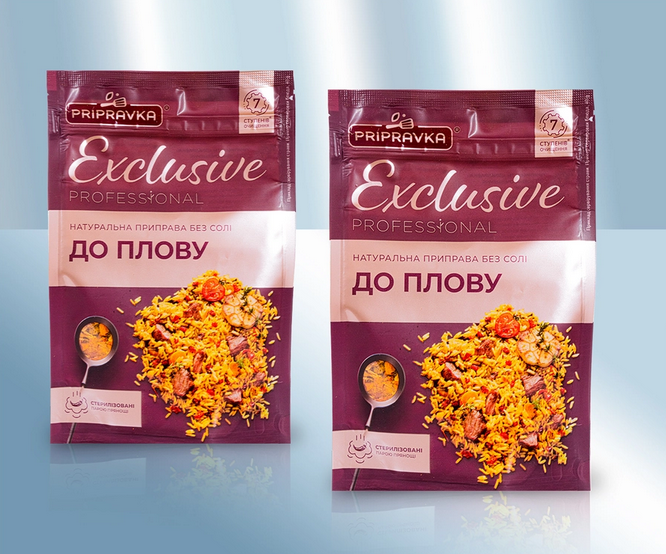 Seasoning for pilaf, Exclusiv, 40g/Приправа для плова, Exclusive, 40g