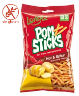 LORENZ POMSTICKS HOT & SPICY 100 G