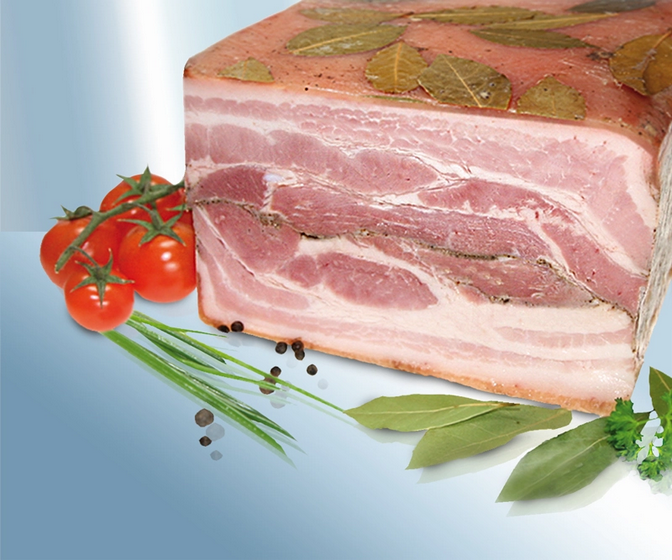 Pork belly "Solonitsa s lavruschkoj" spicy, with laurel, ~300g/Солоница с лаврушкой, вареная, ~300g