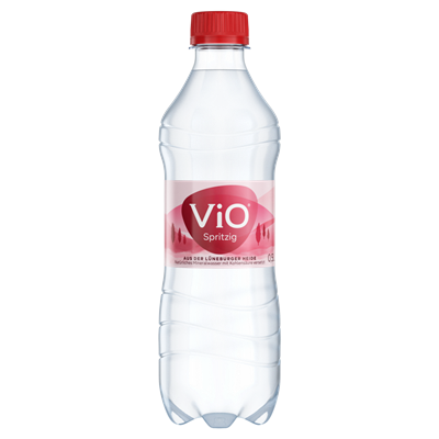 ViO Natürliches Mineralwasser Spritzig PET 0,50 l Flasche 