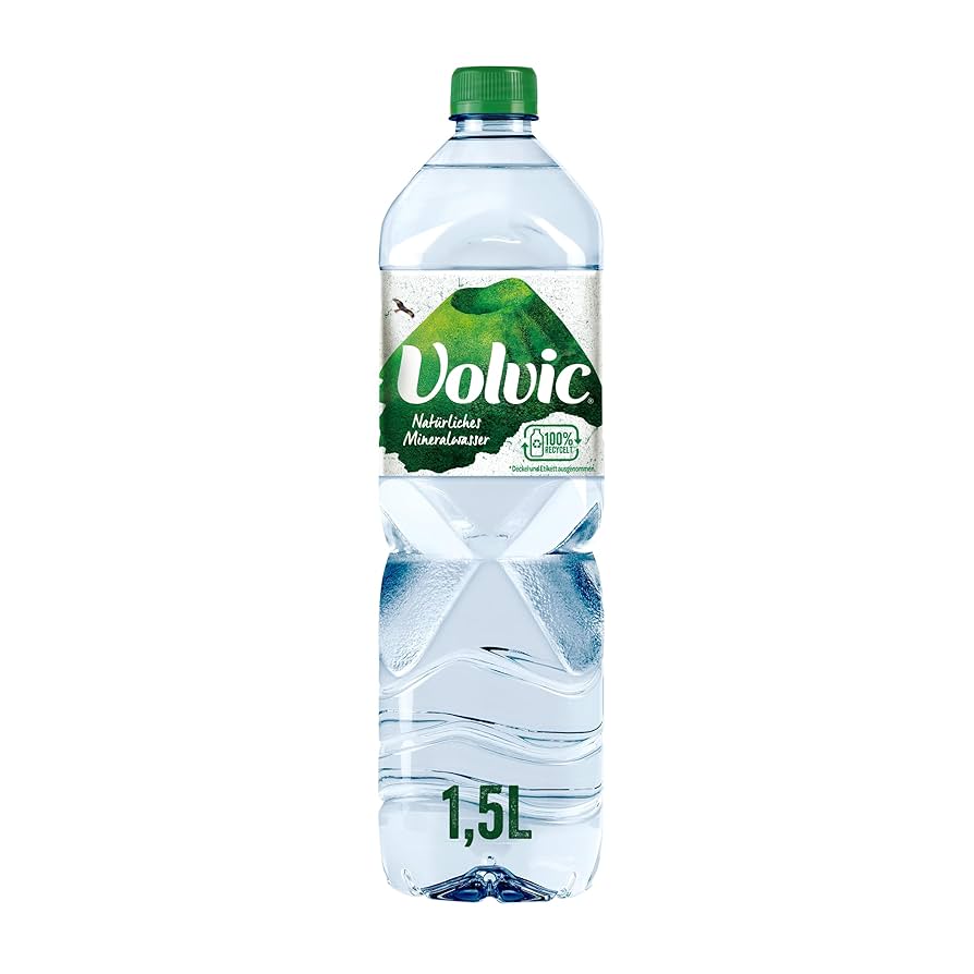 Volvic Natürliches Mineralwasser Naturell 1,5 l Flasche
