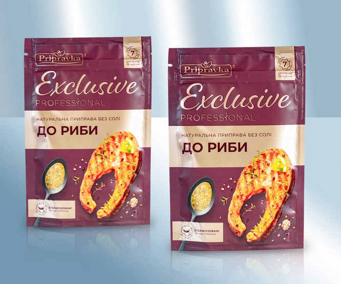 Seasoning for fisch Exclusive, 45g/Приправа для рыбы, Exclusive, 45g