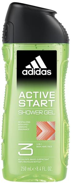 Adidas Shower 250ml 3in1 Active Start