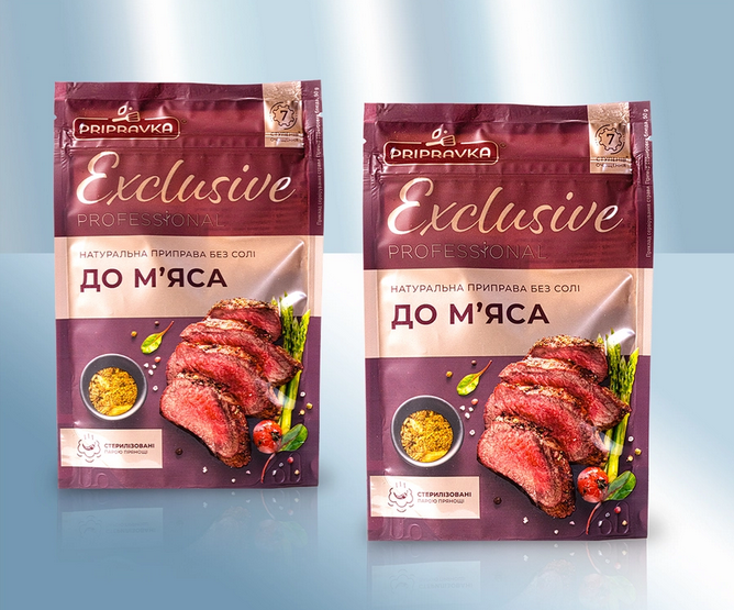 Natural seasoning series Exclusive, 50g/Приправа для мяса, Exclusive, 50g
