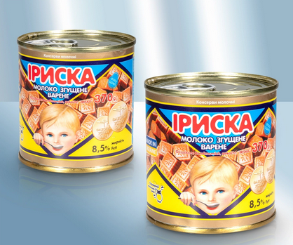 Caramelised, sweetened, condensed milk heat-treated, 8,5%, 370g/Вареное сгущеное молоко с сахаром 8,5%, 370г